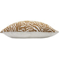 Caramel - Side - Furn Hidden Zebra Throw Pillow Cover