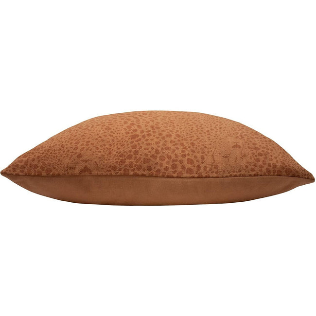 Terracotta - Side - Furn Hidden Cheetah Throw Pillow Cover