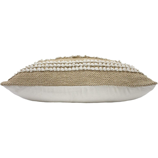 Natural - Side - Furn Greta Throw Pillow Cover