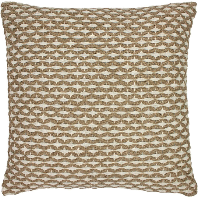 Natural - Front - Furn Iksha Throw Pillow Cover