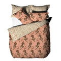 Coral - Front - Furn Tibetan Tiger Duvet Set