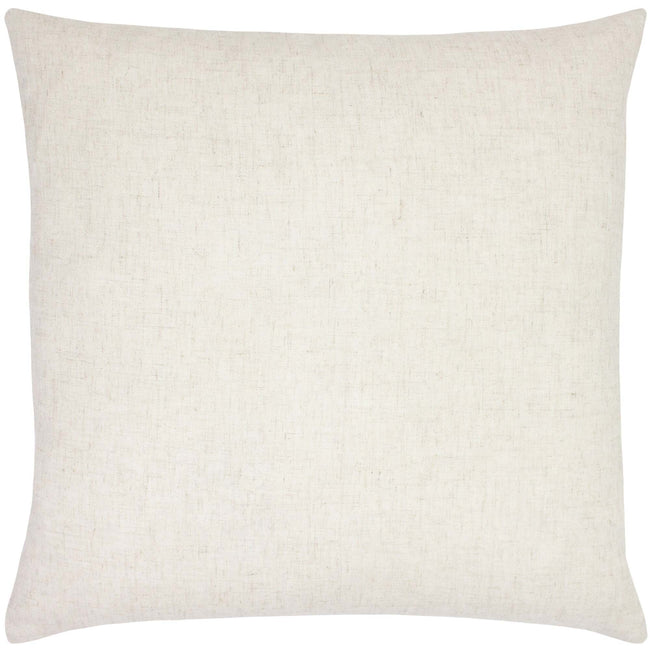 White-Black - Back - Furn Face Throw Pillow Cover