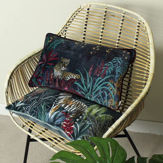 Multicolored - Pack Shot - Evans Lichfield Zinara Leopard Throw Pillow Cover