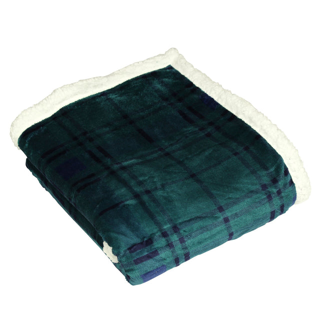 Green - Front - Furn Blake Throw