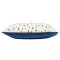 Cream-Blue - Side - Prestigious Textiles Dolly Mixture Throw Pillow Cover