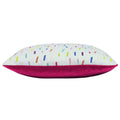 White-Pink - Side - Prestigious Textiles Dolly Mixture Throw Pillow Cover