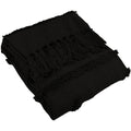 Black - Front - Furn Jakarta Tufted Throw