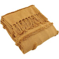 Ochre Yellow - Front - Furn Jakarta Tufted Throw