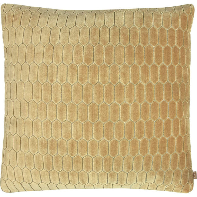 Ochre Yellow - Front - Kai Rialta Geometric Throw Pillow Cover