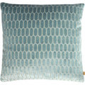 Hydro Blue - Front - Kai Rialta Geometric Throw Pillow Cover