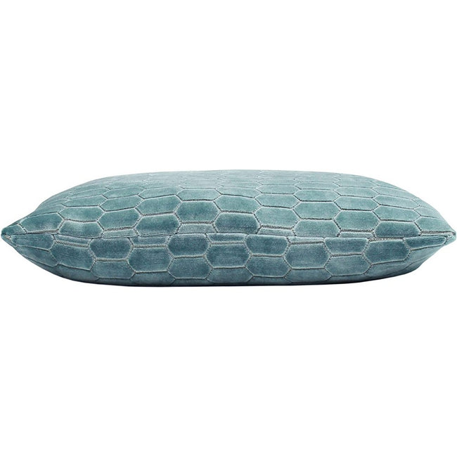 Hydro Blue - Back - Kai Rialta Geometric Throw Pillow Cover