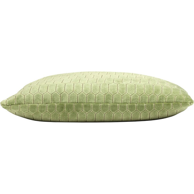 Aloe Green - Back - Kai Rialta Geometric Throw Pillow Cover