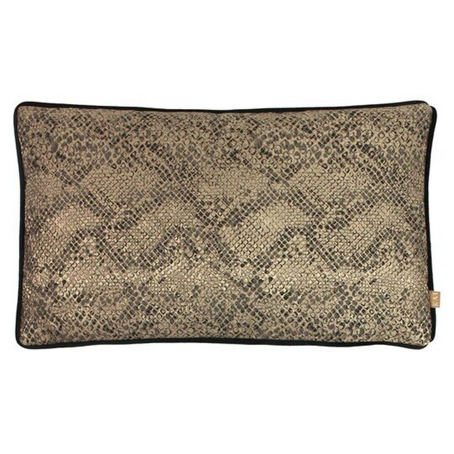 Bronze - Front - Kai Viper Rectangular Throw Pillow Cover