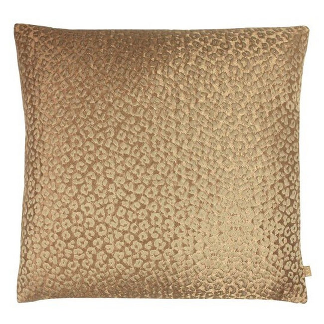 Clay - Front - Kai Amur Jacquard Leopard Print Throw Pillow Cover
