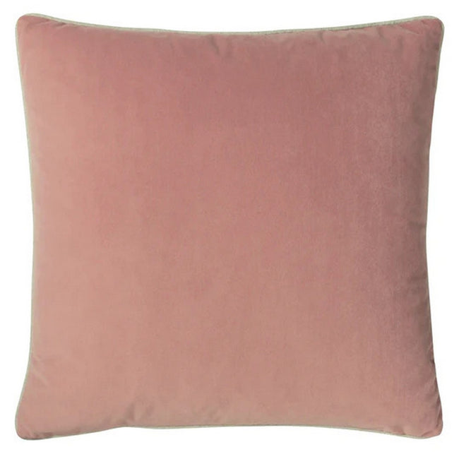 Blush - Front - Furn Cohen Velvet Throw Pillow Cover