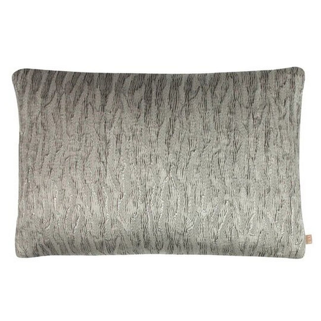 Pewter - Front - Kai Equidae Jacquard Rectangular Throw Pillow Cover