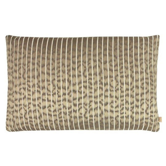 Bronze - Front - Kai Wrap Caracal Striped Throw Pillow Cover