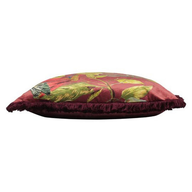 Berry - Side - Paoletti Cahala Tropical Throw Pillow Cover