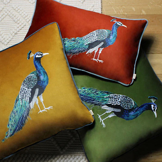 Sunset - Lifestyle - Evans Lichfield Peacock Throw Pillow Cover