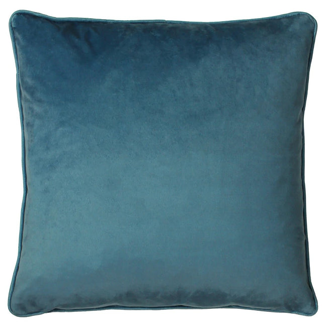 Slate Blue - Back - Paoletti Georgiana Botanical Throw Pillow Cover