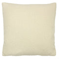 Black - Back - Furn Circa Shearling Square Throw Pillow Cover