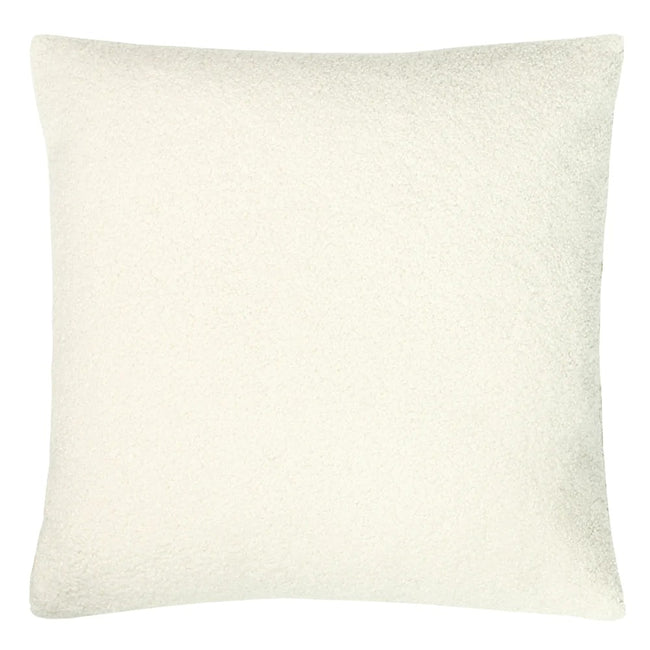 Honey - Back - Furn Circa Shearling Square Throw Pillow Cover