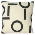 Black - Front - Furn Circa Shearling Square Throw Pillow Cover