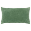Eucalyptus - Back - Furn Mangata Velvet Rectangular Throw Pillow Cover