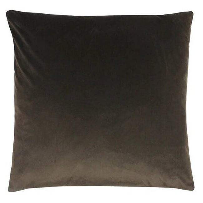 Earth Brown - Back - Kai Hector Jacquard Zebra Throw Pillow Cover