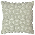 Taupe - Front - Furn Varma Geometric Throw Pillow Cover