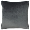 Gray - Back - Furn Blenheim Geometric Throw Pillow Cover