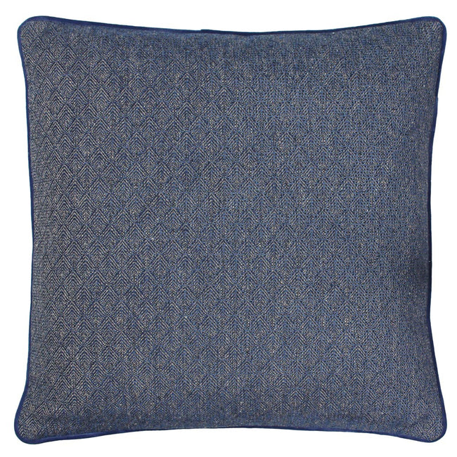 Navy - Front - Furn Blenheim Geometric Throw Pillow Cover