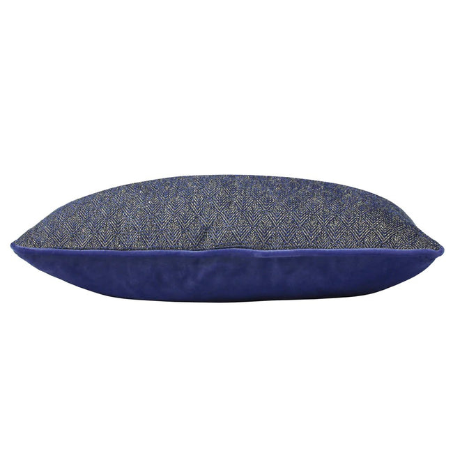 Navy - Side - Furn Blenheim Geometric Throw Pillow Cover