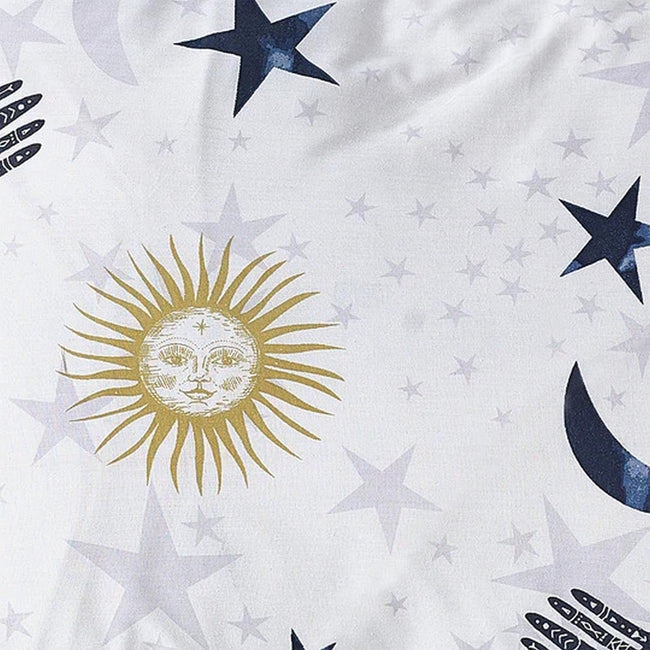 White-Blue-Gold - Pack Shot - Style Lab Stargazer Duvet Set