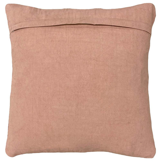 Blush - Back - Furn Kamjo Tufted Geometric Throw Pillow Cover