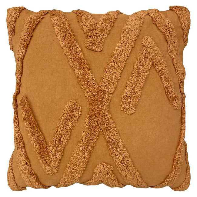 Ginger - Front - Furn Kamjo Tufted Geometric Throw Pillow Cover