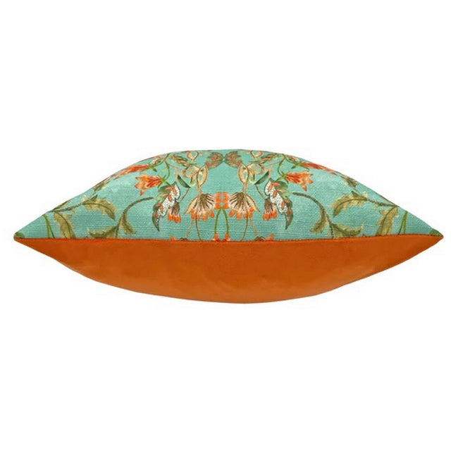 Larchmere - Side - Evans Lichfield Heritage Bellflowers Throw Pillow Cover