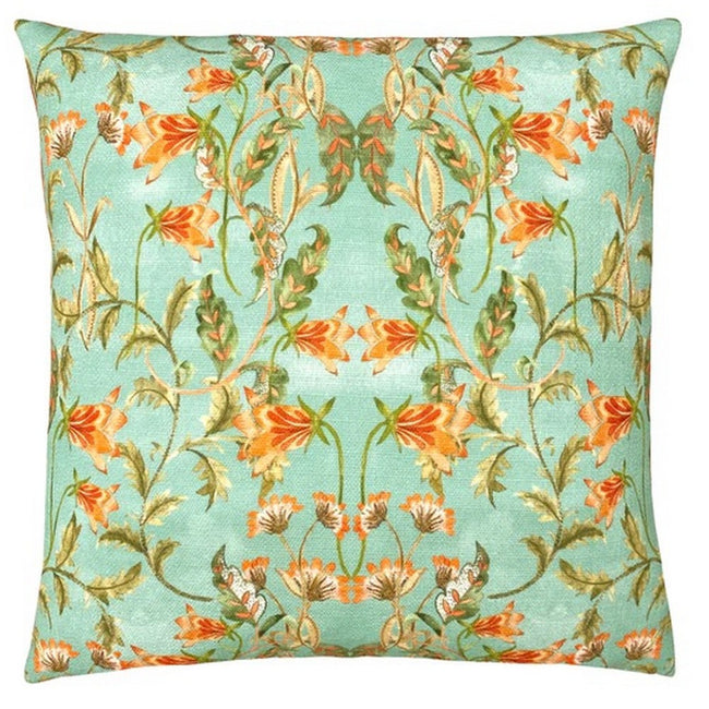Larchmere - Front - Evans Lichfield Heritage Bellflowers Throw Pillow Cover
