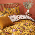 Ochre Yellow - Back - Furn Wildlings Tropical Duvet Set