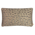 Clay - Front - Kai Faline Jacquard Leopard Print Throw Pillow Cover