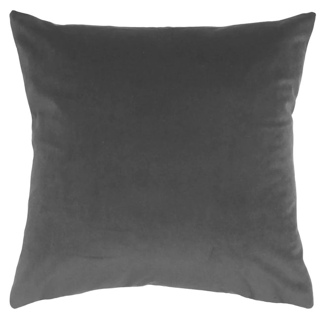 Gray - Back - Evans Lichfield Forest Hare Square Throw Pillow Cover