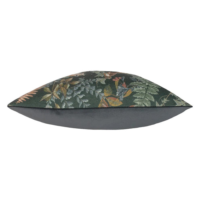 Gray - Side - Evans Lichfield Forest Fox Throw Pillow Cover