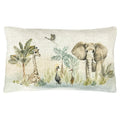 Beige - Front - Evans Lichfield Kenya Rectangular Throw Pillow Cover