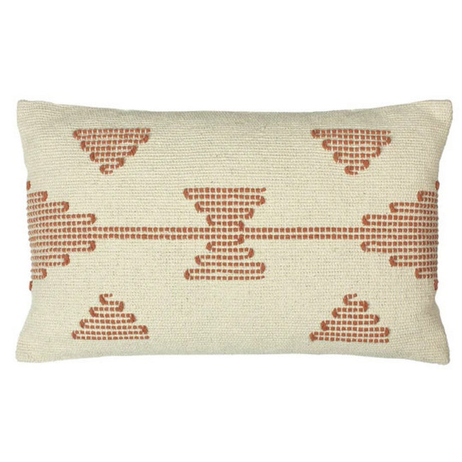 Brick Red - Front - Furn Sonny Stitched Throw Pillow Cover