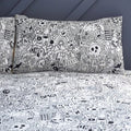 White-Black - Lifestyle - Style Lab Doodle Duvet Set