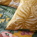 Mustard Yellow - Side - Furn Medinilla Tropical Duvet Set