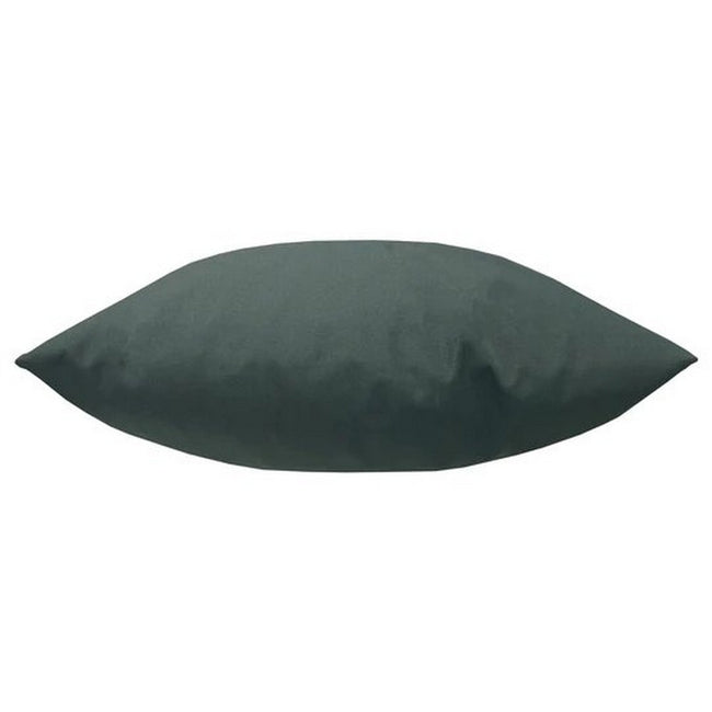 Gray - Back - Furn Plain Outdoor Cushion Cover
