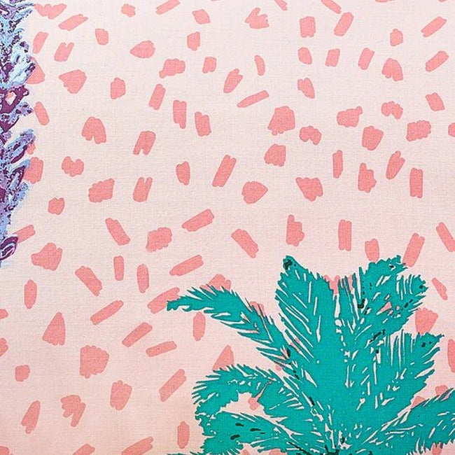 Pink - Lifestyle - Style Lab Palmtropolis Duvet Set