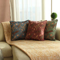 Bay Green - Lifestyle - Paoletti Harper Square Throw Pillow Cover