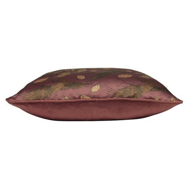 Mulberry - Side - Paoletti Harper Square Throw Pillow Cover